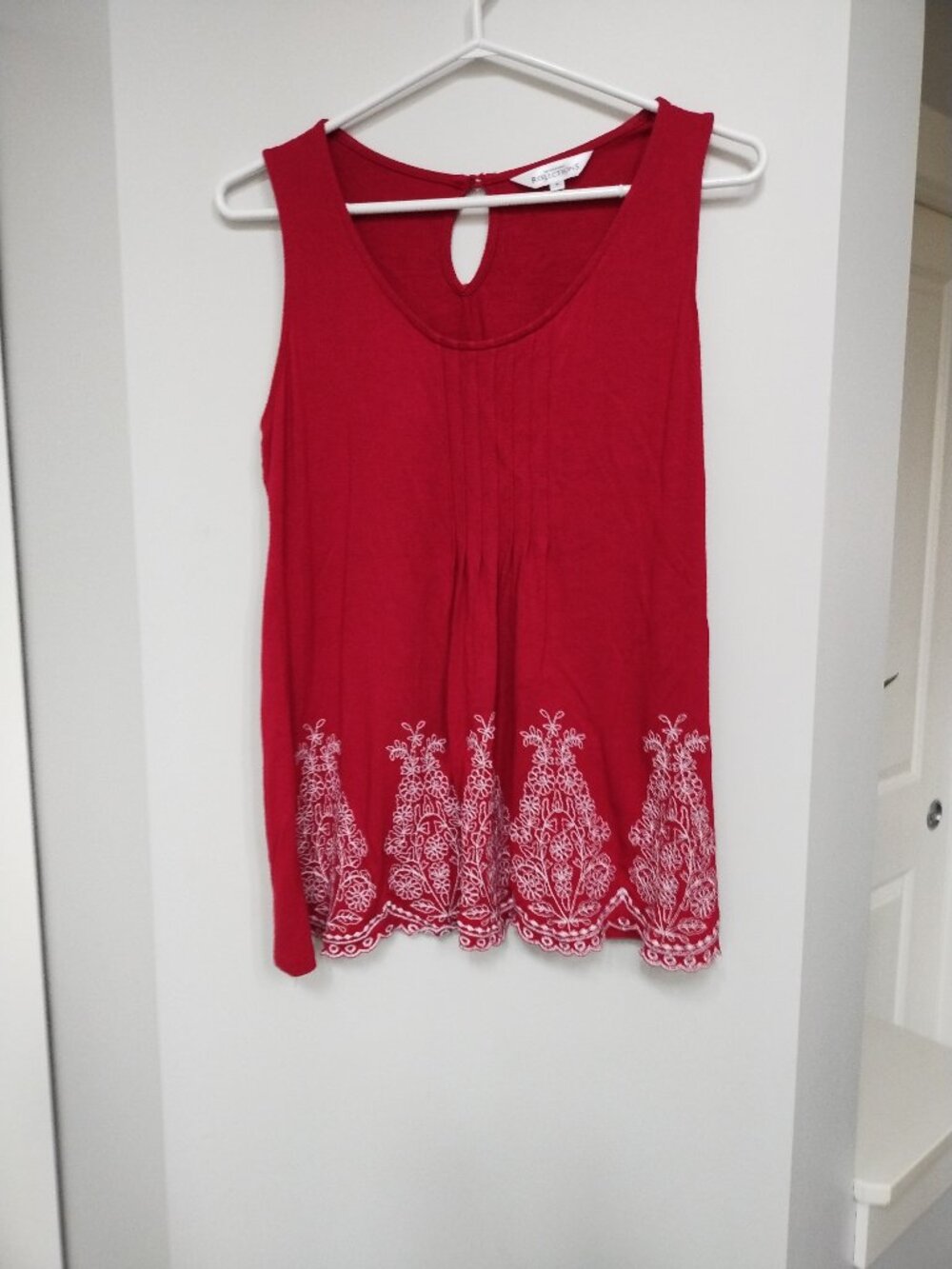 Northern Reflections tank top with embellishments